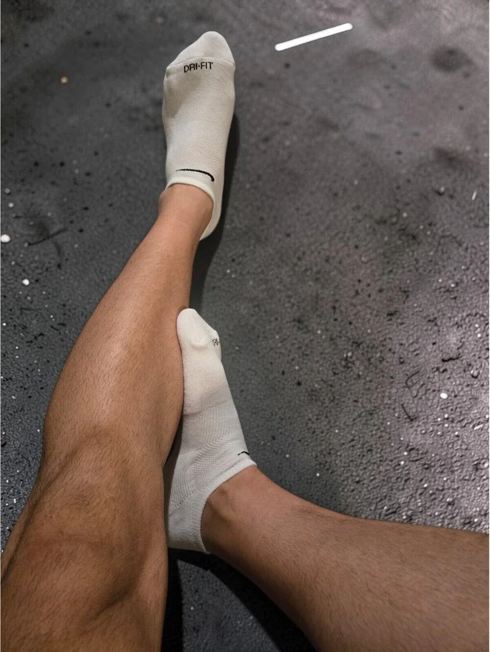 Nike Dri-FIT low cut Socks White